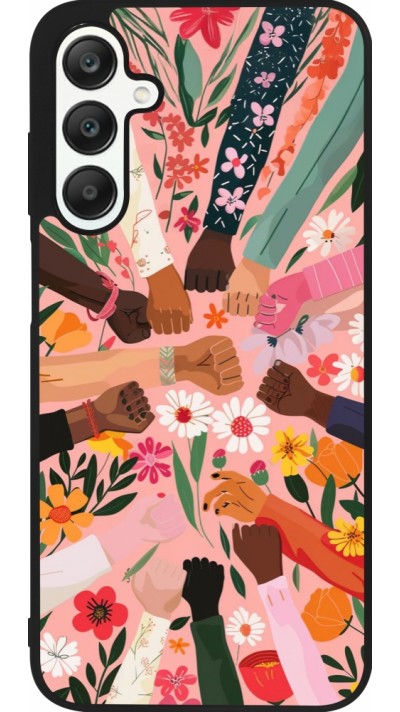 Samsung Galaxy A25 Case Hülle - Silikon schwarz Womens day 2026 8