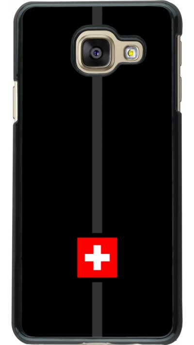 Coque Samsung Galaxy A3 (2016) - Canton CH noir