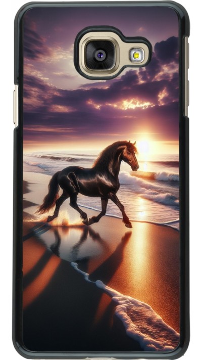 Coque Samsung Galaxy A3 (2016) - Cheval majestueux plage