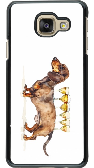 Coque Samsung Galaxy A3 (2016) - Wine Teckel