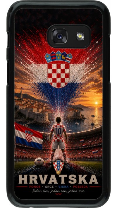 Coque Samsung Galaxy A3 (2017) - Football Croatie splash 2026