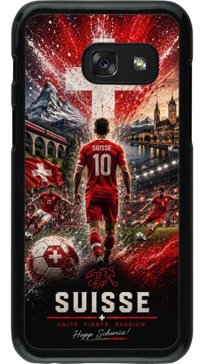 Coque Samsung Galaxy A3 (2017) - Football Suisse splash 2026
