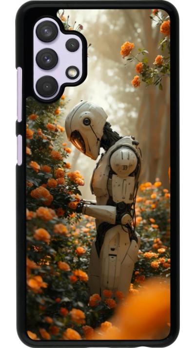 Coque Samsung Galaxy A32 - Astronaut flowers 2025