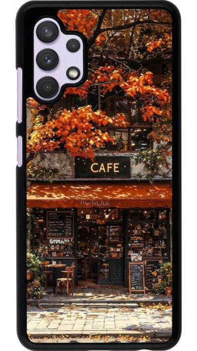 Coque Samsung Galaxy A32 - Autumn 25 Coffee shop