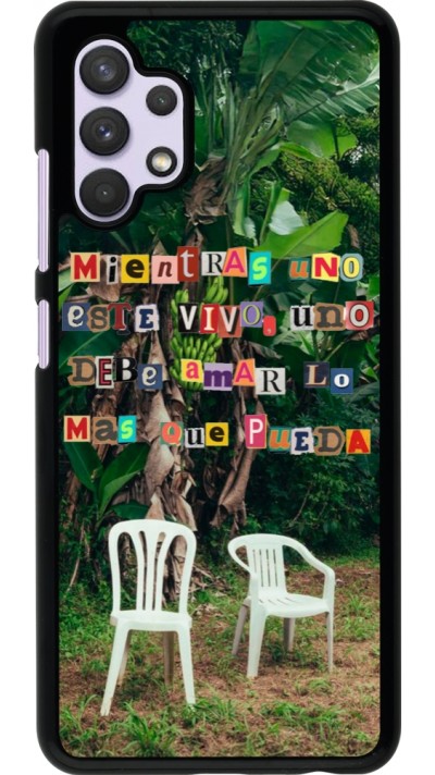 Samsung Galaxy A32 Case Hülle - Chairs DTMF