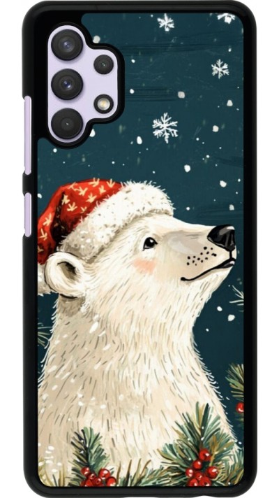 Samsung Galaxy A32 Case Hülle - Christmas 25 Bear