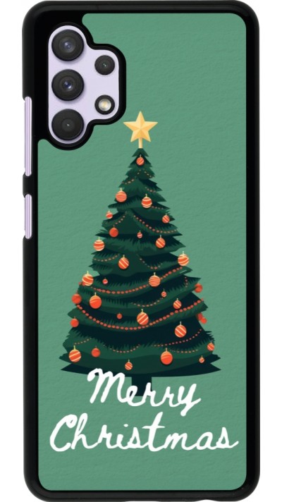 Samsung Galaxy A32 Case Hülle - Christmas 25 Xmas Tree