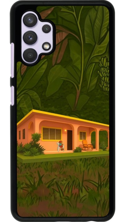 Samsung Galaxy A32 Case Hülle - Benitos house DTMF