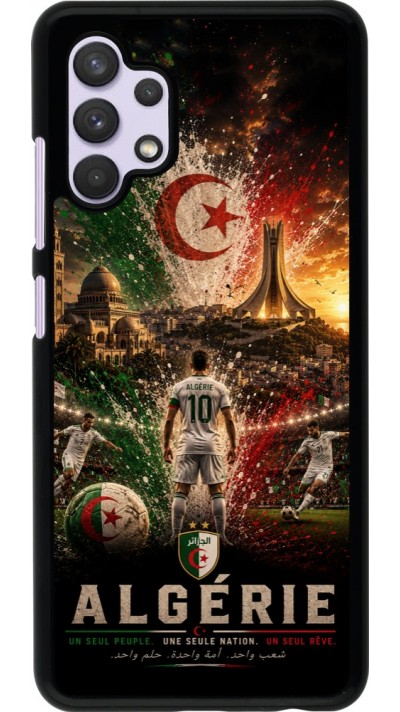 Samsung Galaxy A32 Case Hülle - Fussball Algerien splash 2026