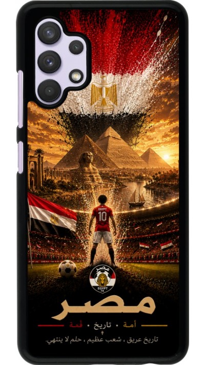 Samsung Galaxy A32 Case Hülle - Fussball Ägypten splash 2026