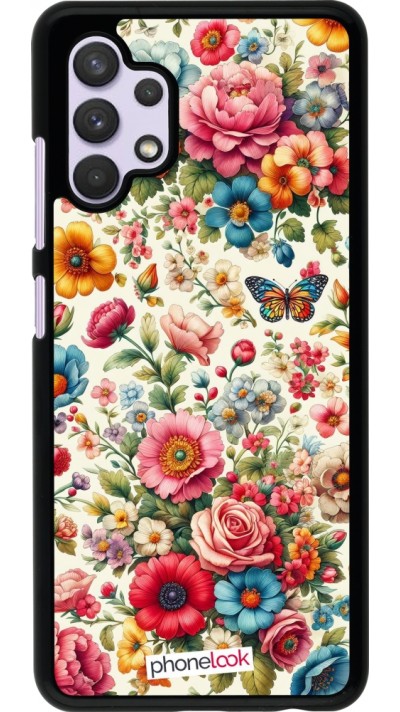 Samsung Galaxy A32 Case Hülle - Spring 25 fruehling bluetend
