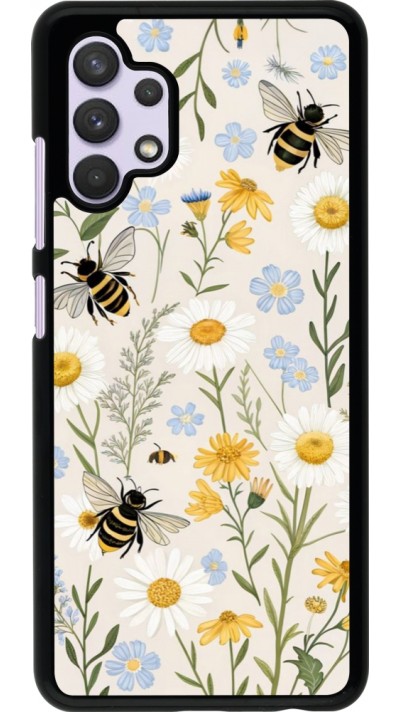 Samsung Galaxy A32 Case Hülle - Pattern bees Spring 2026