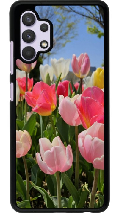 Samsung Galaxy A32 Case Hülle - Tulips Spring 2026
