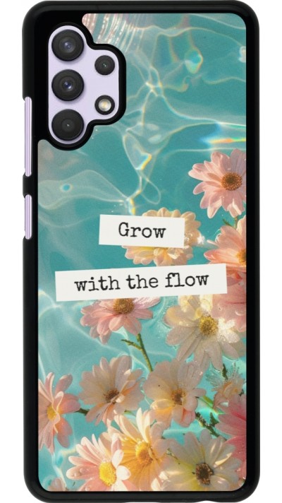 Samsung Galaxy A32 Case Hülle - Summer 2025 Grow with the flow