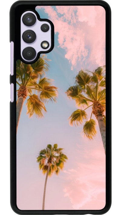 Samsung Galaxy A32 Case Hülle - Summer 2025 Palmiers