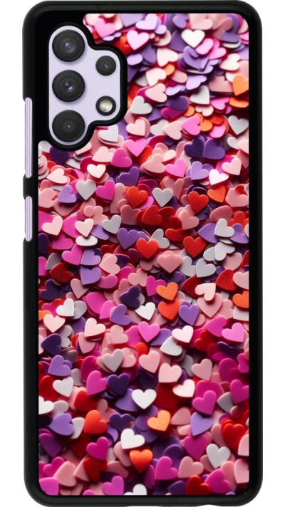 Coque Samsung Galaxy A32 - Valentine 2025 Confetti