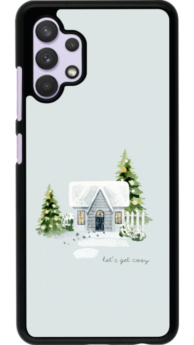 Samsung Galaxy A32 Case Hülle - Winter 25 Cosy House
