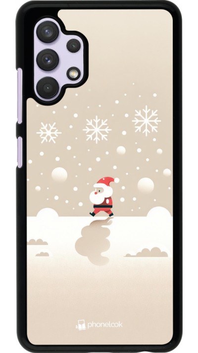 Samsung Galaxy A32 Case Hülle - Weihnachten 2023 Minimalistischer Weihnachtsmann Samsung Galaxy A32 Case Hülle - Weihnachten 2023 Minimalistischer Weihnachtsmann