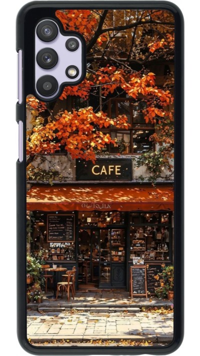 Coque Samsung Galaxy A32 5G - Autumn 25 Coffee shop