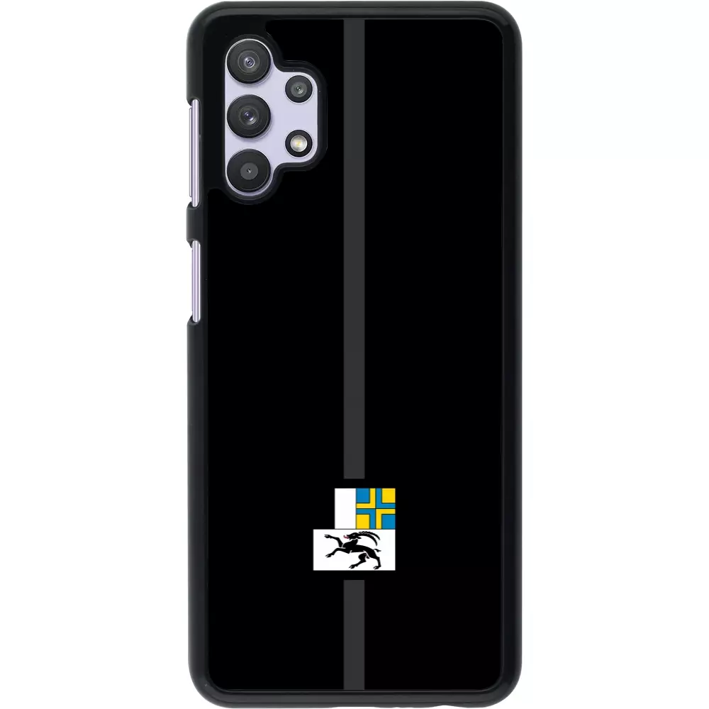 Coque Samsung Galaxy A32 5G - Canton GR noir