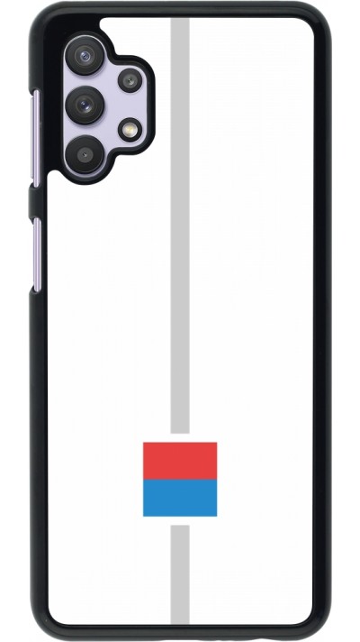 Coque Samsung Galaxy A32 5G - Canton TI blanc