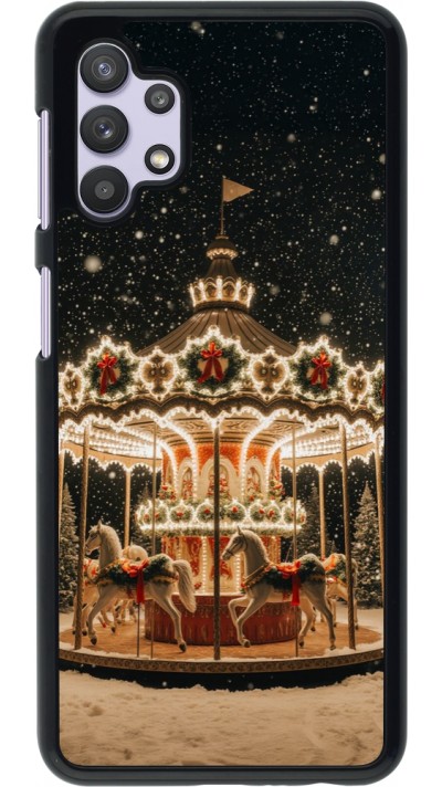 Samsung Galaxy A32 5G Case Hülle - Christmas 25 Carousel
