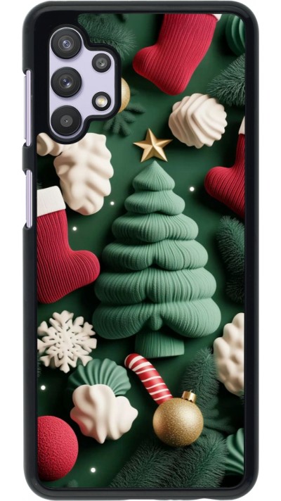 Samsung Galaxy A32 5G Case Hülle - Christmas 25 Christmas textiles