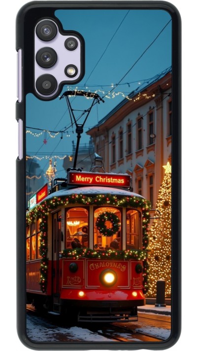 Samsung Galaxy A32 5G Case Hülle - Christmas 25 Xmas Train