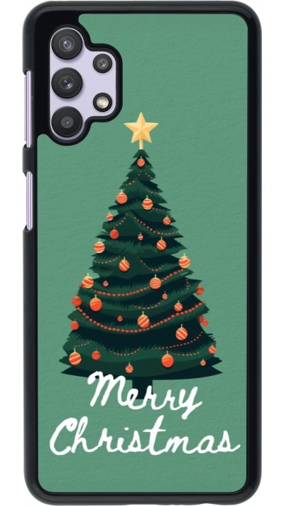Samsung Galaxy A32 5G Case Hülle - Christmas 25 Xmas Tree