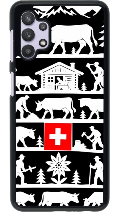 Samsung Galaxy A32 5G Case Hülle - Poya Schweiz 1 schwarz Samsung Galaxy A32 5G Case Hülle - Poya Schweiz 1 schwarz
