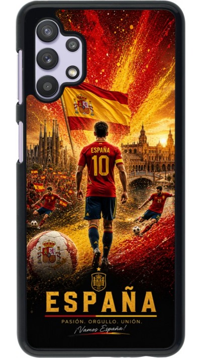 Coque Samsung Galaxy A32 5G - Football Espagne splash 2026