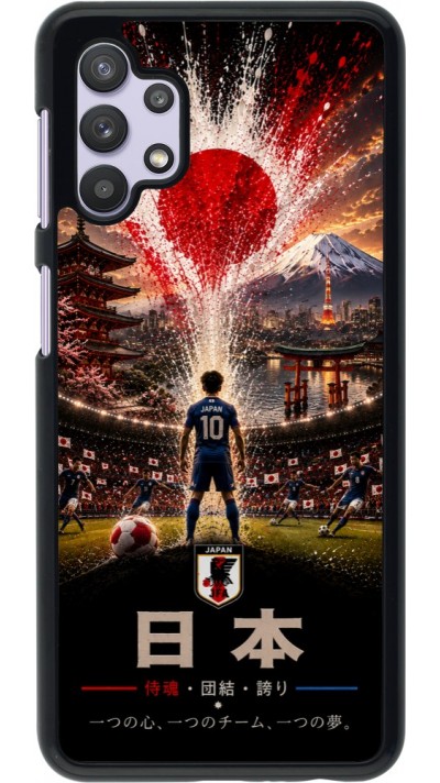 Coque Samsung Galaxy A32 5G - Football Japon splash 2026