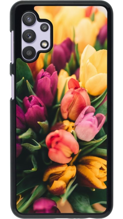 Coque Samsung Galaxy A32 5G - Bouquet of tulips Spring 2026