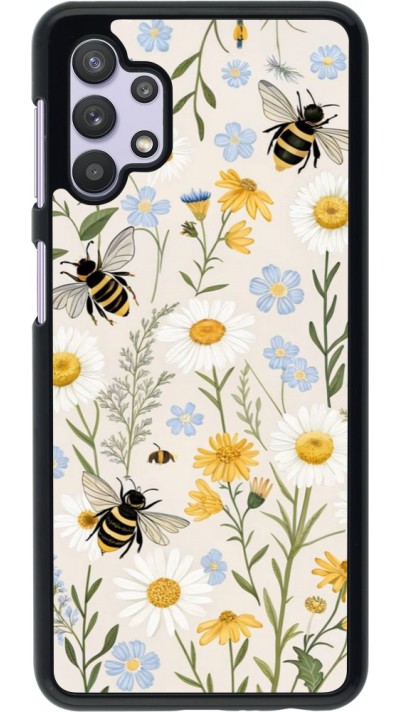 Coque Samsung Galaxy A32 5G - Pattern bees Spring 2026