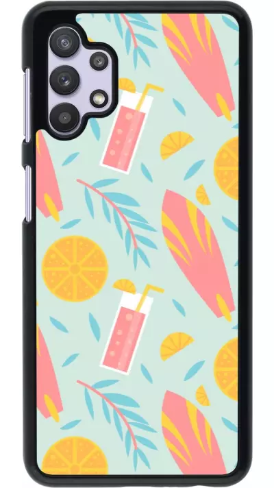 Coque Samsung Galaxy A32 5G - Summer 2025 Pattern citron