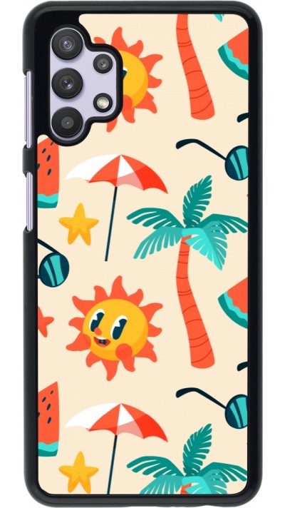 Samsung Galaxy A32 5G Case Hülle - Summer 2025 Pattern soleil