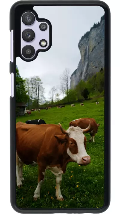 Coque Samsung Galaxy A32 5G - Fête Nationale Suisse Vaches