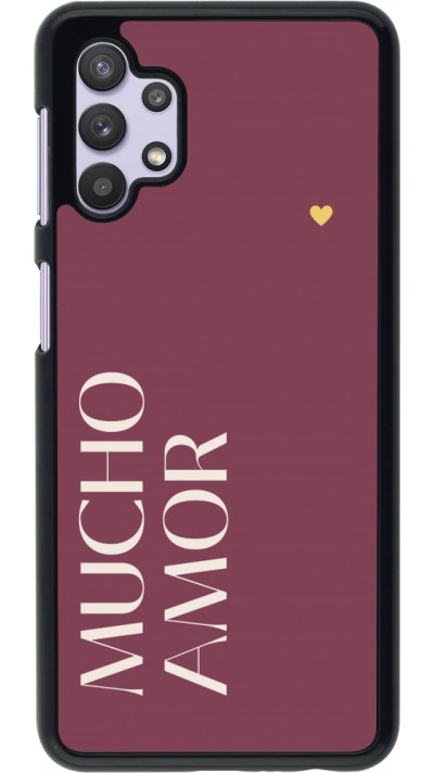 Coque Samsung Galaxy A32 5G - Valentine 2024 mucho amor rosado