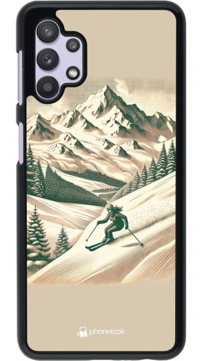 Samsung Galaxy A32 5G Case Hülle - Vintage Skiberg Samsung Galaxy A32 5G Case Hülle - Vintage Skiberg