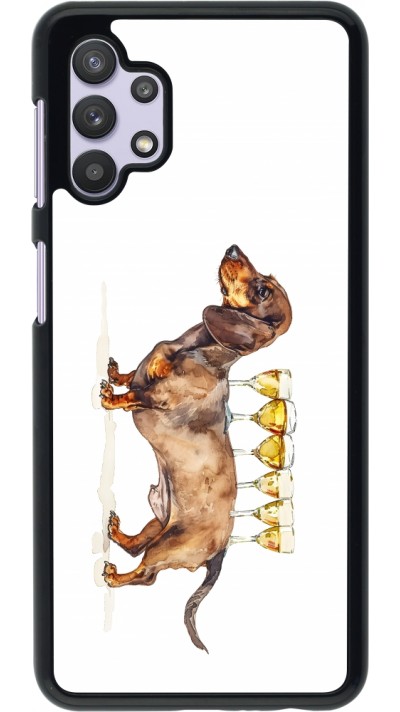 Samsung Galaxy A32 5G Case Hülle - Wine Teckel Samsung Galaxy A32 5G Case Hülle - Wine Teckel