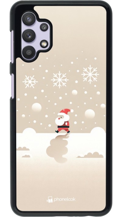 Samsung Galaxy A32 5G Case Hülle - Weihnachten 2023 Minimalistischer Weihnachtsmann Samsung Galaxy A32 5G Case Hülle - Weihnachten 2023 Minimalistischer Weihnachtsmann