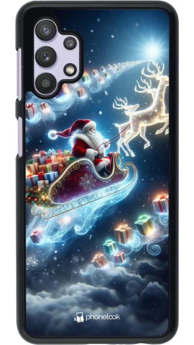 Samsung Galaxy A32 5G Case Hülle - Weihnachten 2023 Verzauberter Weihnachtsmann Samsung Galaxy A32 5G Case Hülle - Weihnachten 2023 Verzauberter Weihnachtsmann