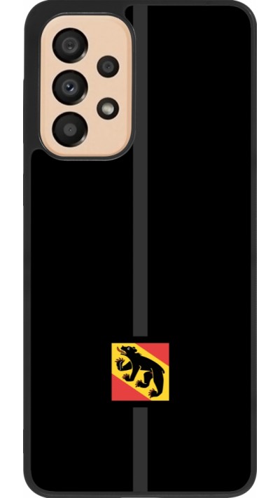Coque Samsung Galaxy A33 5G - Silicone rigide noir Canton BE noir