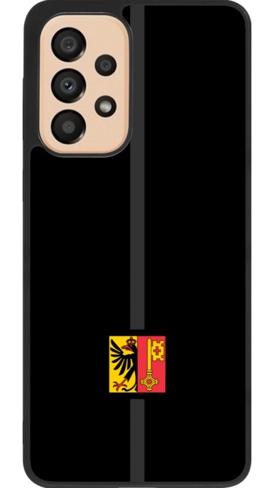 Coque Samsung Galaxy A33 5G - Silicone rigide noir Canton GE noir