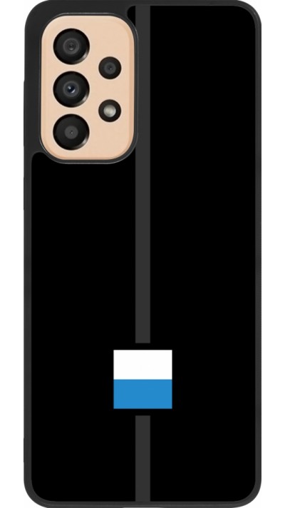 Coque Samsung Galaxy A33 5G - Silicone rigide noir Canton LU noir