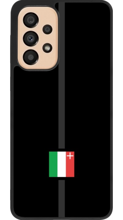 Coque Samsung Galaxy A33 5G - Silicone rigide noir Canton NE noir
