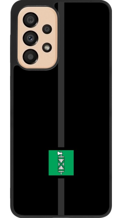 Coque Samsung Galaxy A33 5G - Silicone rigide noir Canton SG noir