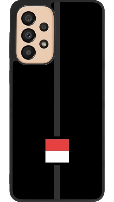 Coque Samsung Galaxy A33 5G - Silicone rigide noir Canton SO noir