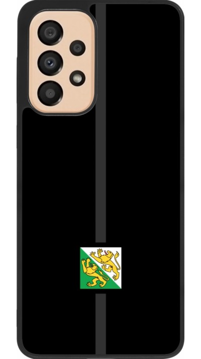 Coque Samsung Galaxy A33 5G - Silicone rigide noir Canton TG noir