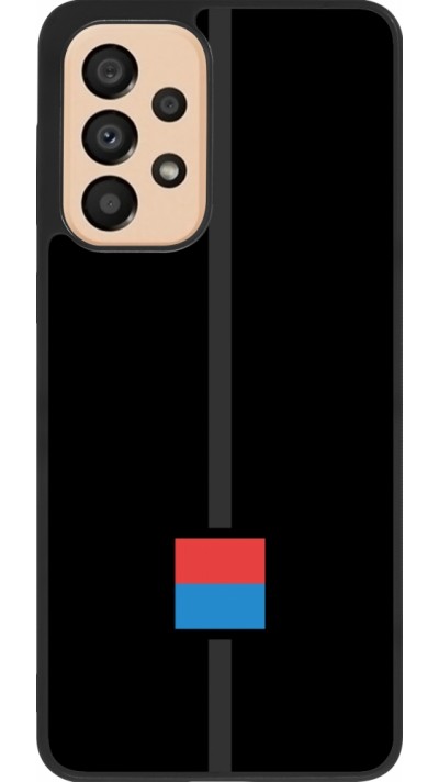 Coque Samsung Galaxy A33 5G - Silicone rigide noir Canton TI noir